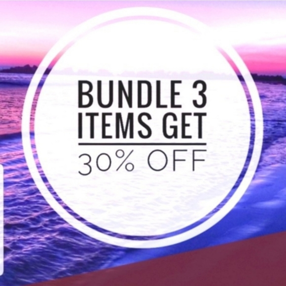 Bundle 3 items and automatically get 30% off! No exclusions on any items. - Picture 1 of 2